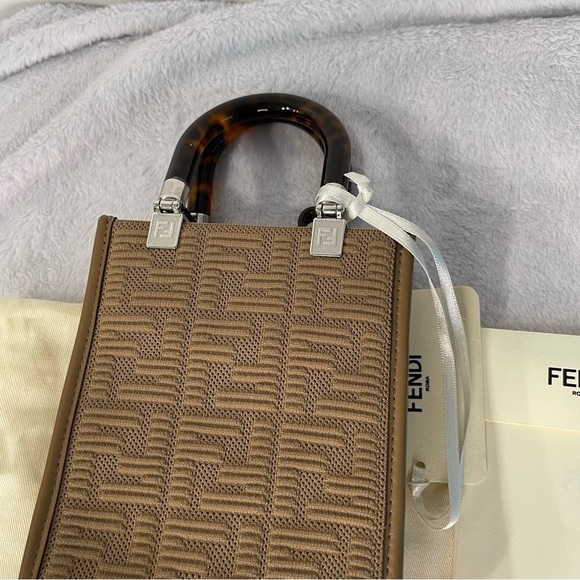 SOLD Authentic Fendi mini sunshine shopper - Picture 8 of 8